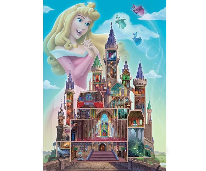 Пъзел Ravensburger 1000 ел. - Замъците на Дисни: Аврора