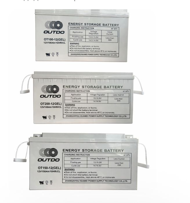 Тягови акумулатори 12V, 100Ah,150Ah и 200Ah гелови
