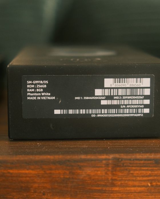 Samsung galaxy s21 white/бял 256gb
