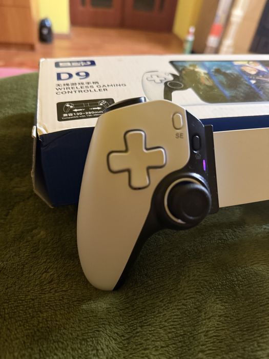 Gamepad pentru telefon/tableta/Switch/PS4, Techsuit BSP-D9, alb