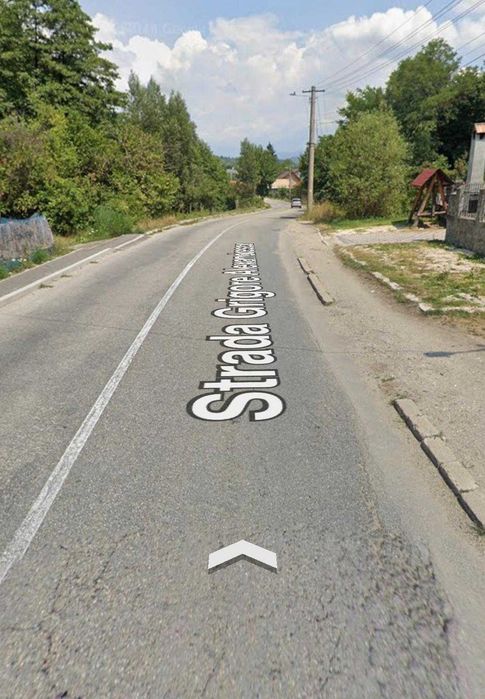 Teren intravilan 463 mp pe strada Grigore Alexandrescu, Campulung Muscel