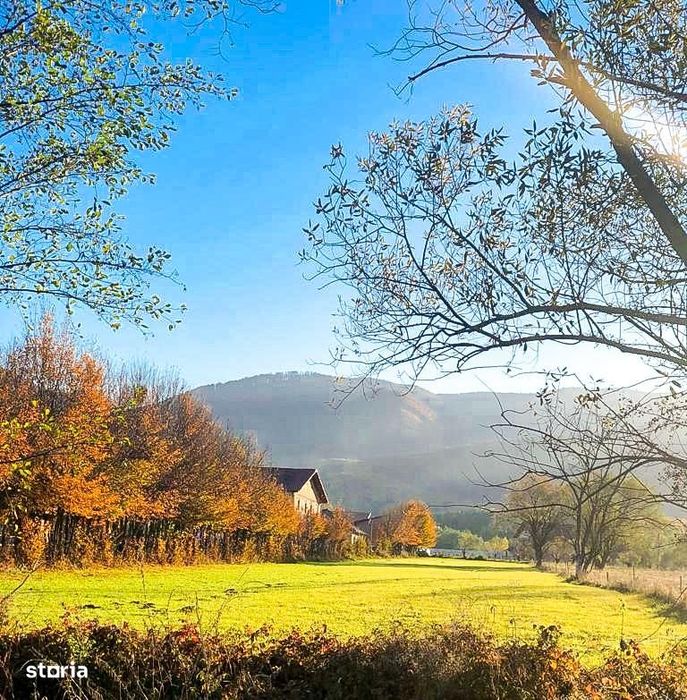 Teren intravilan 1000 mp Tocile, panoramă superbă spre munți