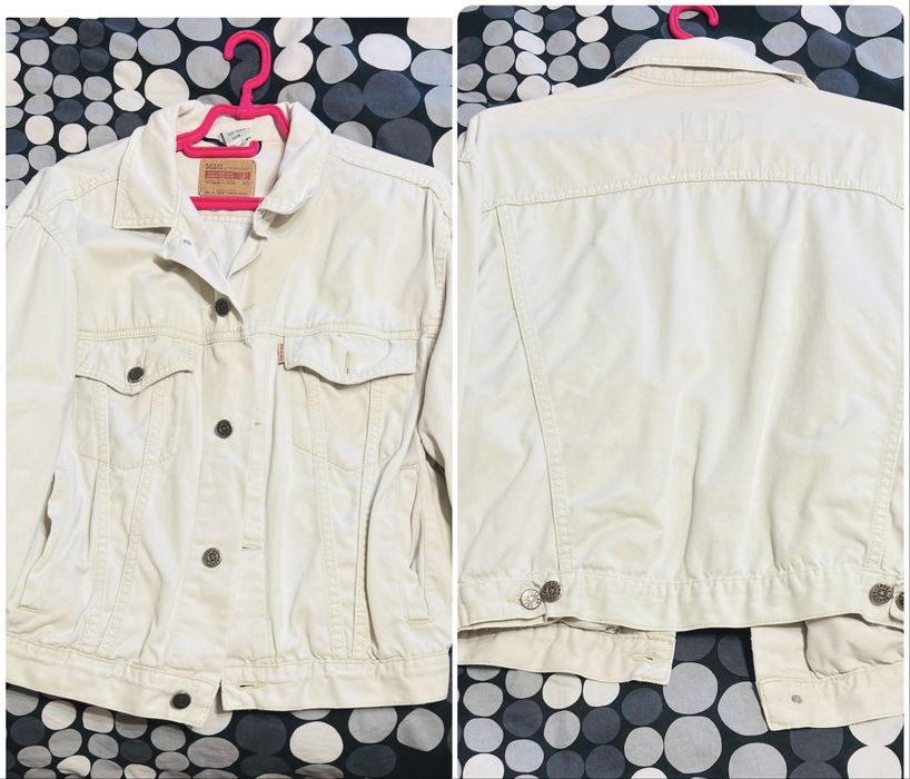 Geaca denim personalizata, pictata manual