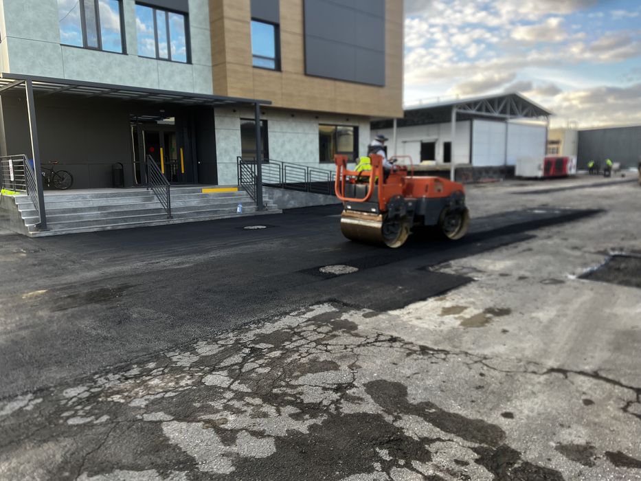 Асфальтирование благоустройства асфальт укладка