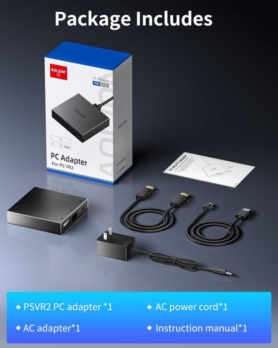 Playstation VR2 + RE8 + PC Adapter