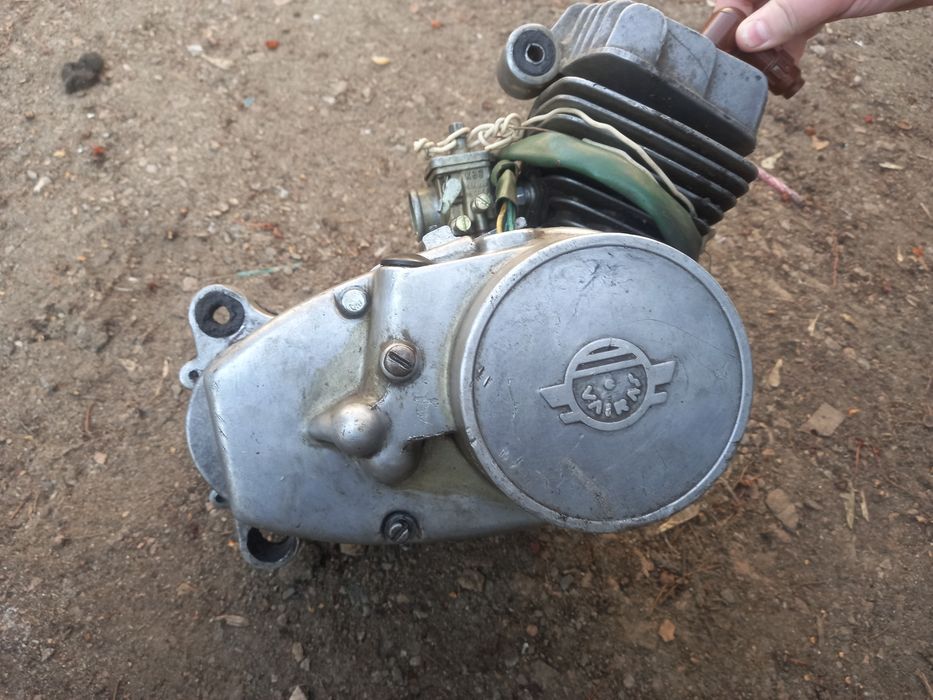 Двигатель мопеда карпаты