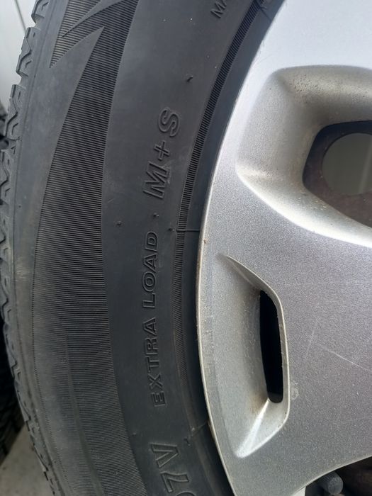 Set 2 roti (jante cu cauciuc) Ford Mondeo Mk4/Focus 2 /S-Max/Galaxy