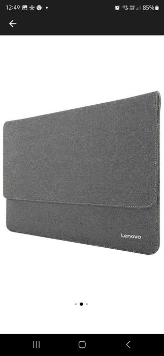 Husa laptop Lenovo Ultra Slim sleeve 14" Gri