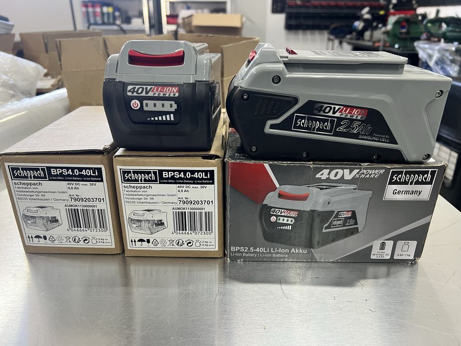 Акумулаторна батерия BPS4.0-40Li – 4AH / 40V / Scheppach BPS2.5-40Li