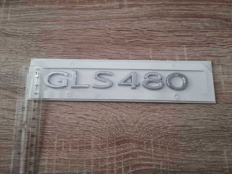 сребрист надпис нов стил Mercedes Benz GLS 480