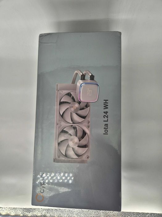 Cooler CPU Lichid Iota L24 Alb 240mm Display Digital ARGB Nou/Infoliat
