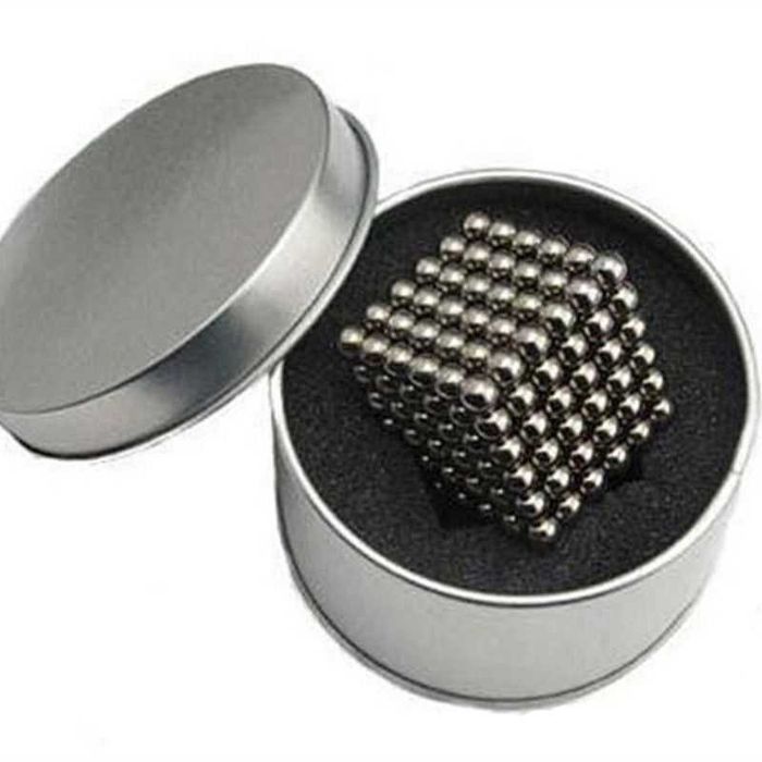 Магнитен конструктор, пъзел. Магнитни топчета 216 бр. + карта