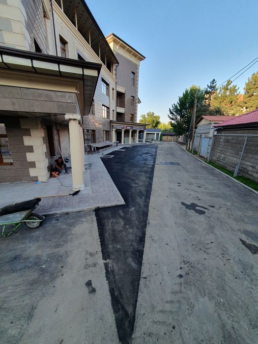 Асфальт под ключ Асфальтирование в Алматы