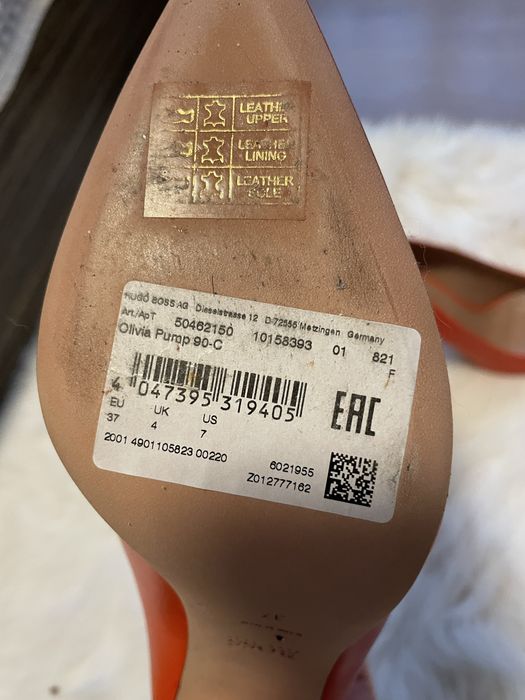 Pantofi stiletto Hugo Boss