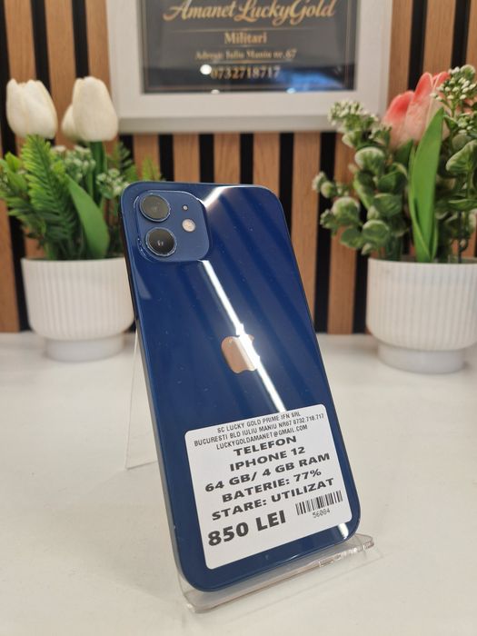 Iphone 12 64GB 77% Baterie Garantie! #56084