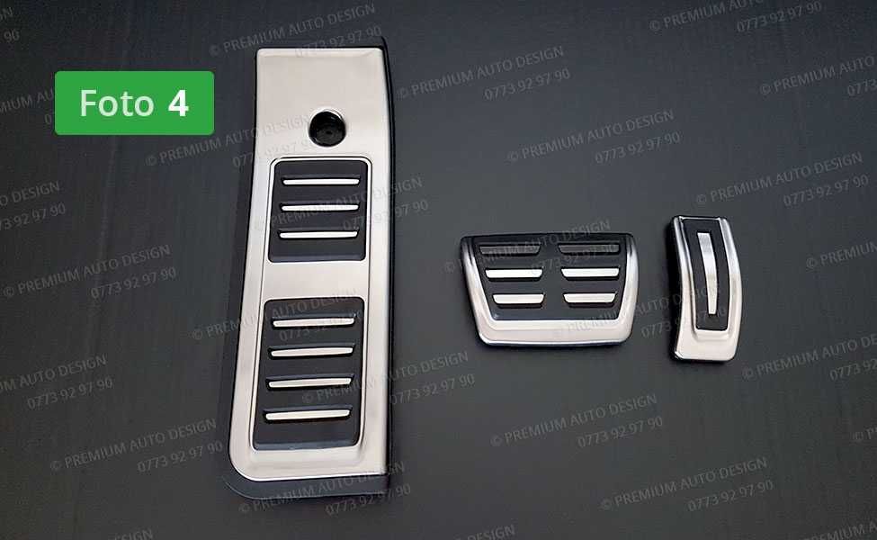Ornamente INOX pedale - Audi / VW / Skoda / Seat   (diferite modele)