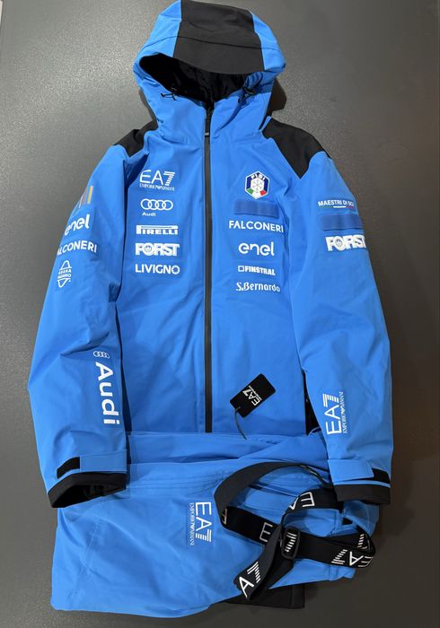 Costum Ski Barbati Armani EA7 Ski Team ITA  ! Marime M-L