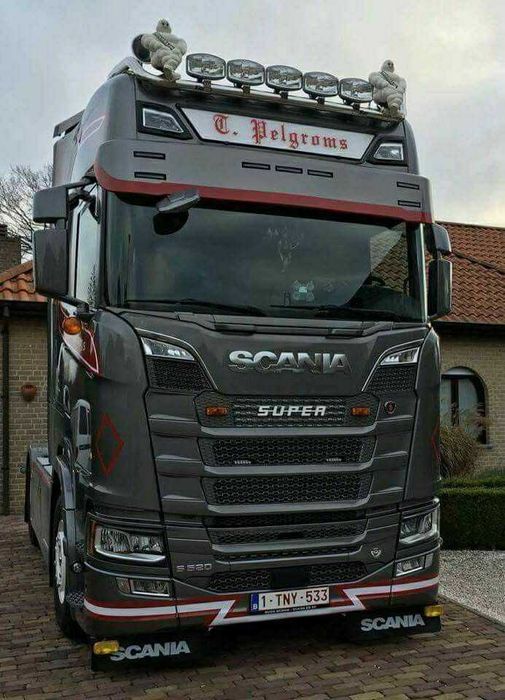 Декорация за предна решетка SUPER за Скания Scania R L T G 1998-2016г.