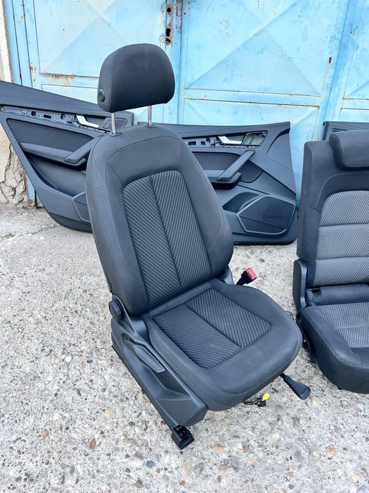 Interior scaune textil Audi Q5 FY 2016-2024 cu bancheta reglabila