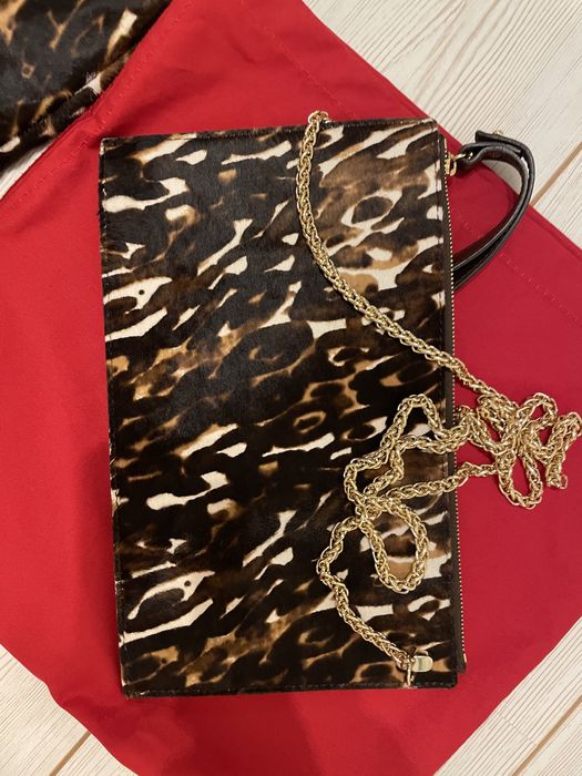 Cizme marimea 37 si clutch - plic cu lant auriu