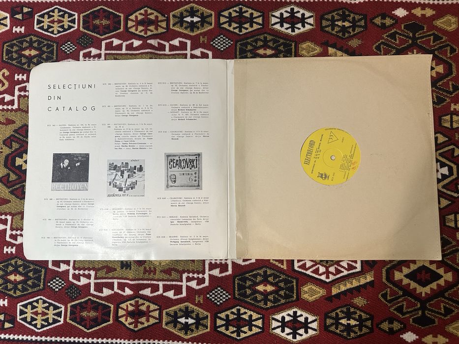 Disc Vinyl W. A. Mozart – Simfoniile Nr. 39 și 40 (Electrecord / Karl Böhm)
