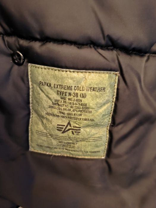 Men's Parka Jacket Alpha Industries L