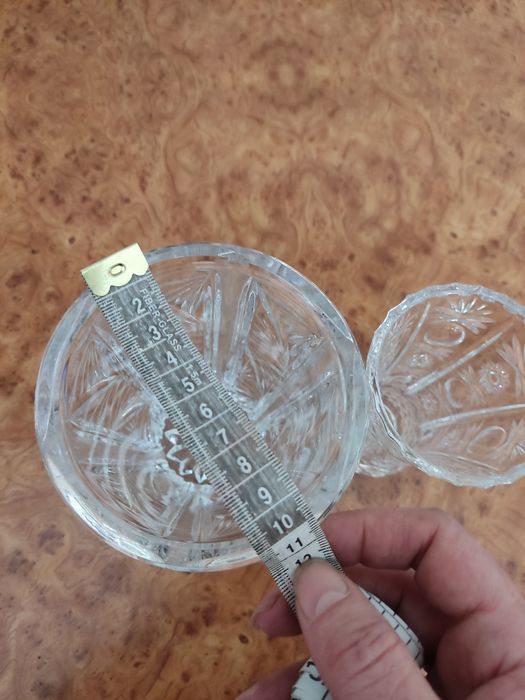 Ваза хрустальная