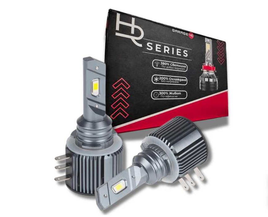 LED Автомобилни Крушки –H15/ 200W, 60 000 LM ,1 ГОДИНИ ГАРАНЦИЯ