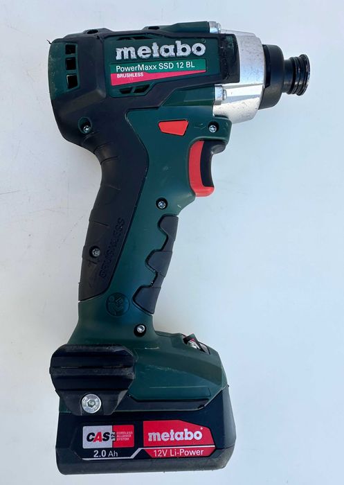 METABO PowerMaxx SSD 12 BL - Безчетков акумулаторен импакт 12V 2.0Ah