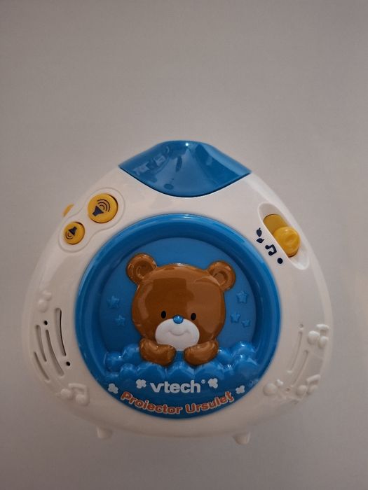 Proiector Vtech ursulet albastru Invata prin Joaca, +0 luni
