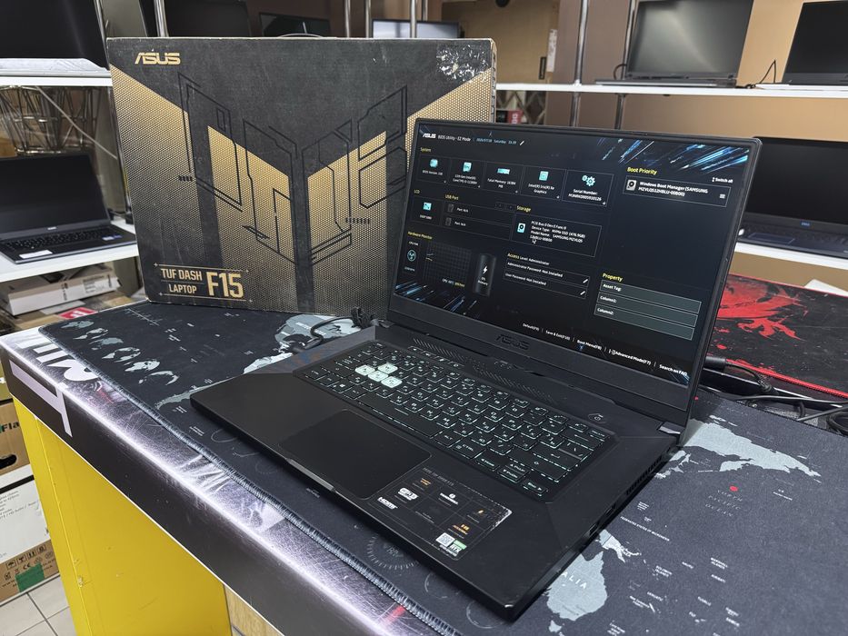 Игровой Asus TUF Gaming F15 Core i5-11300H/16GB/SSD512GB/RTX3060