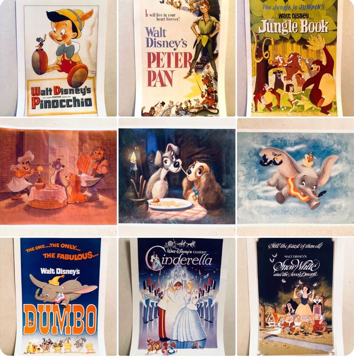 Постеры плакаты Дисней