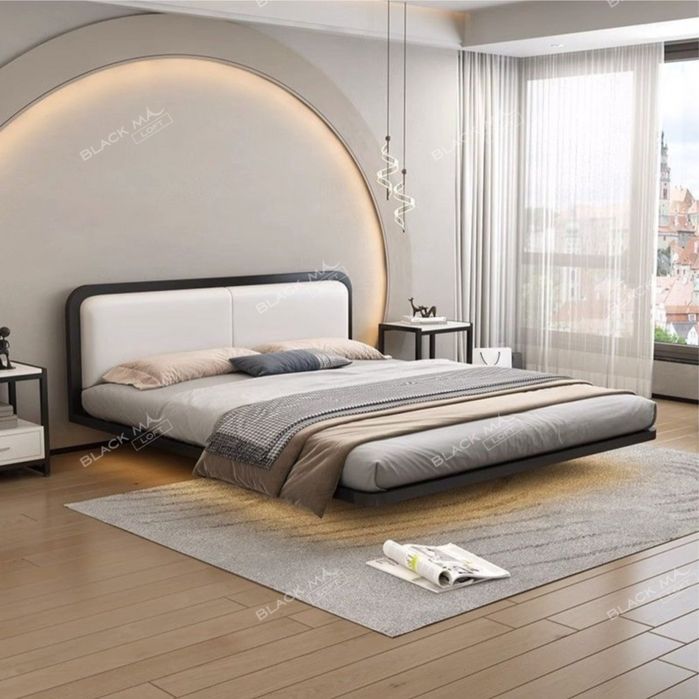 Металлическая кровать ALADIN, Лофт krovat, Metall крават темир калават