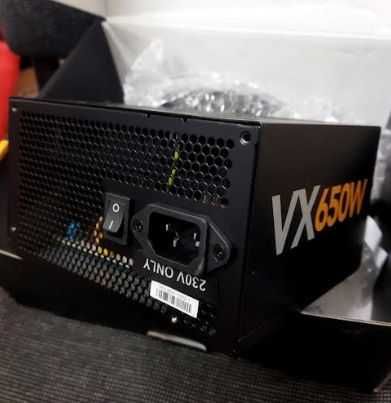 Захранващ блок Nox Uranus VX 650W Bronze Edition Black Orange Drive
