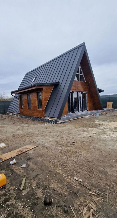 Vând cabane tip A frame