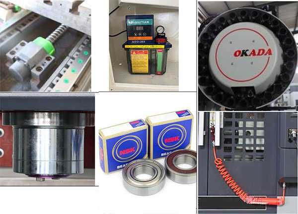 Вертикальный обрабатывающий центр ЧПУ VMC850. Vertikal ChPU uskunasi