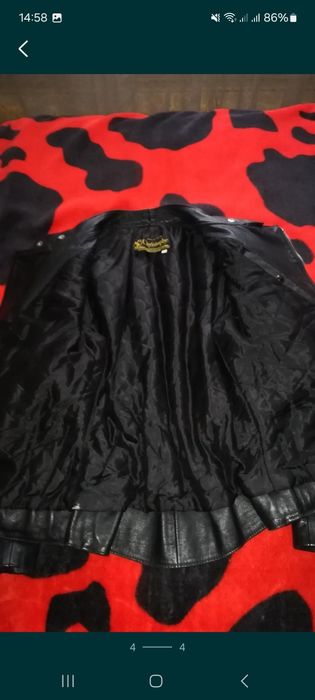 Geaca de piele pentru moto