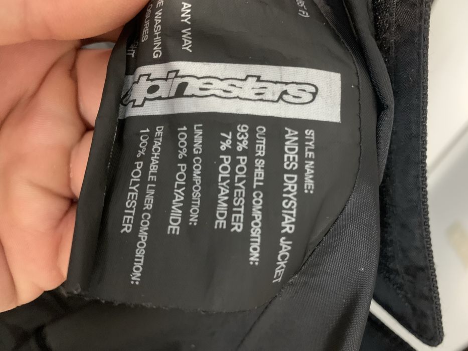 Текстилно яке Alpinestars Andres Drystar XXL