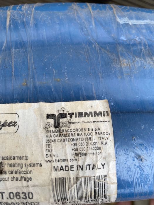 Teava pexal albastru 32x 3 mm