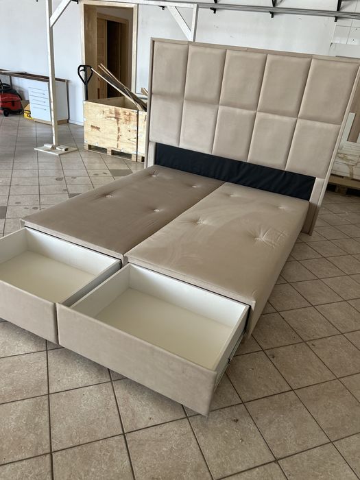 Patul boxspring 180x200