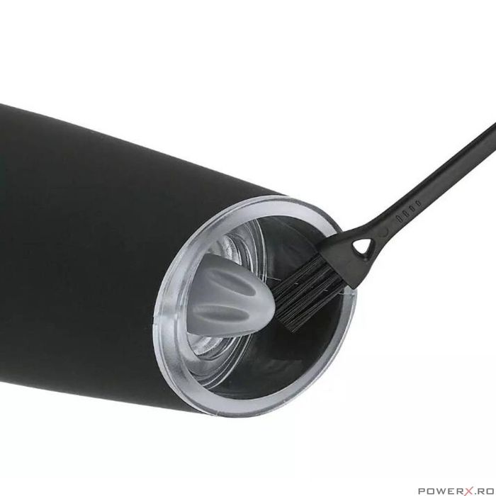 Rasnita pentru sare si piper, electrica, neagra KINGHoff