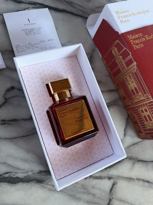 Baccarat Rouge 540 Extrait de Parfum 70ml с касова бележка от Sephora