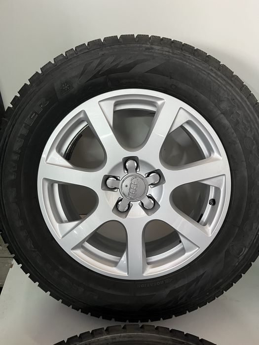 Оригинални джанти 17 цола 5х112 за Ауди Кю5 със зимни гуми 235/65/17