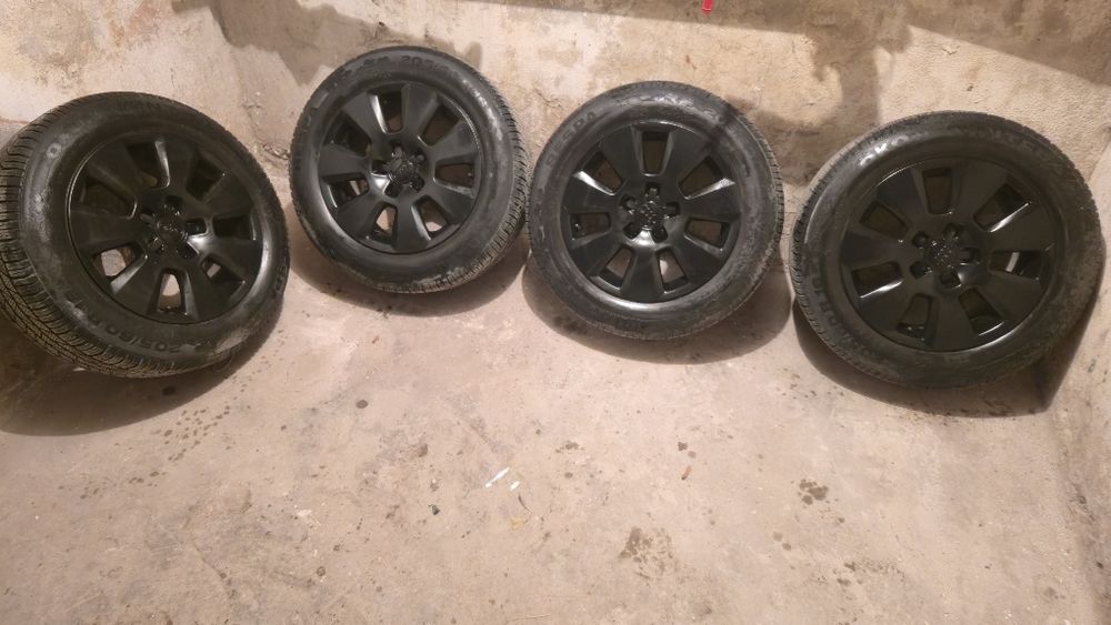 Vând Jante Oroginale Audi, cauciucuri iarnă 205/60  R 16