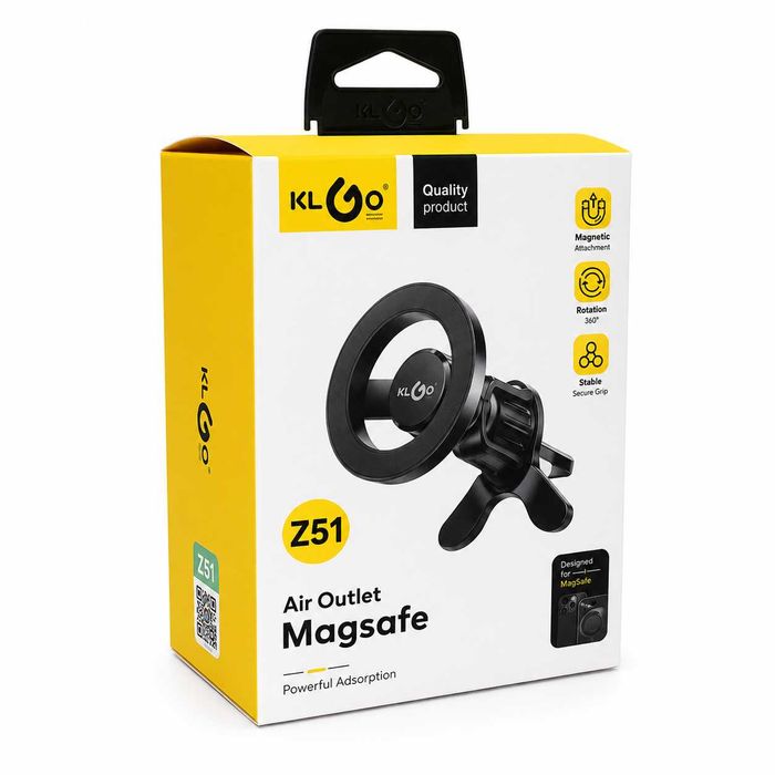 Магнитна поставка за телефон KLGO Z51 MagSafe