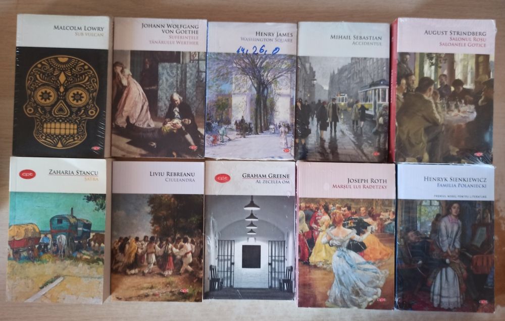 Carti de literatura clasica (lichidare biblioteca)