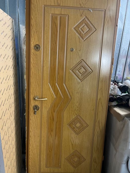 Usa metalica intrare