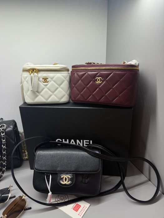 Дамска чанта черна chanel