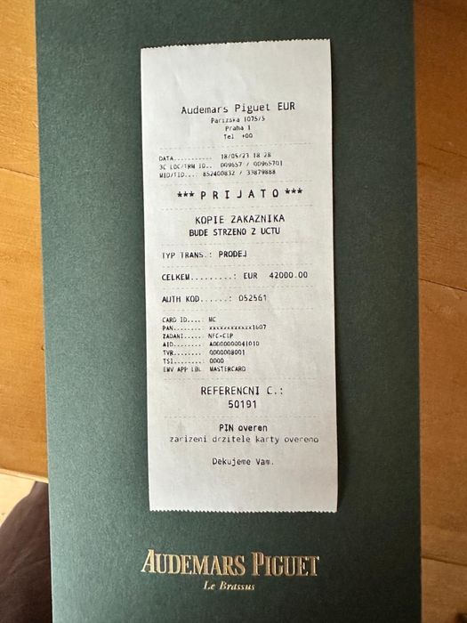 Audemars Piguet Royal Oak Offshore- nepurtat