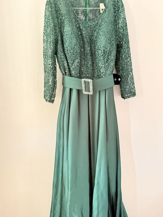 Rochie de ocazie  verde smarald